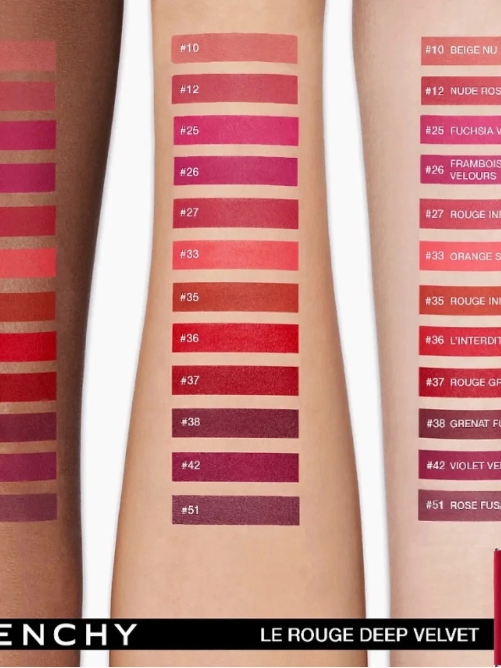 Givenchy le rouge